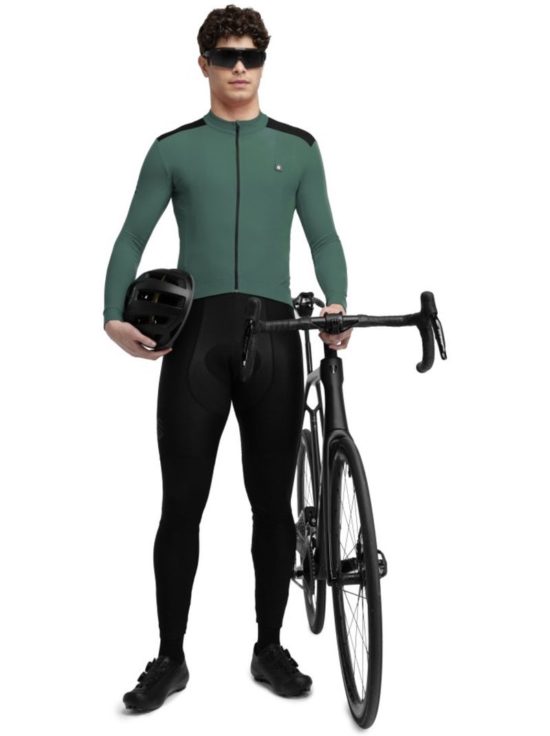 Maglia da ciclismo termica da uomo ciclismo uomo srx m4 volta Verde scuro - Kiabi