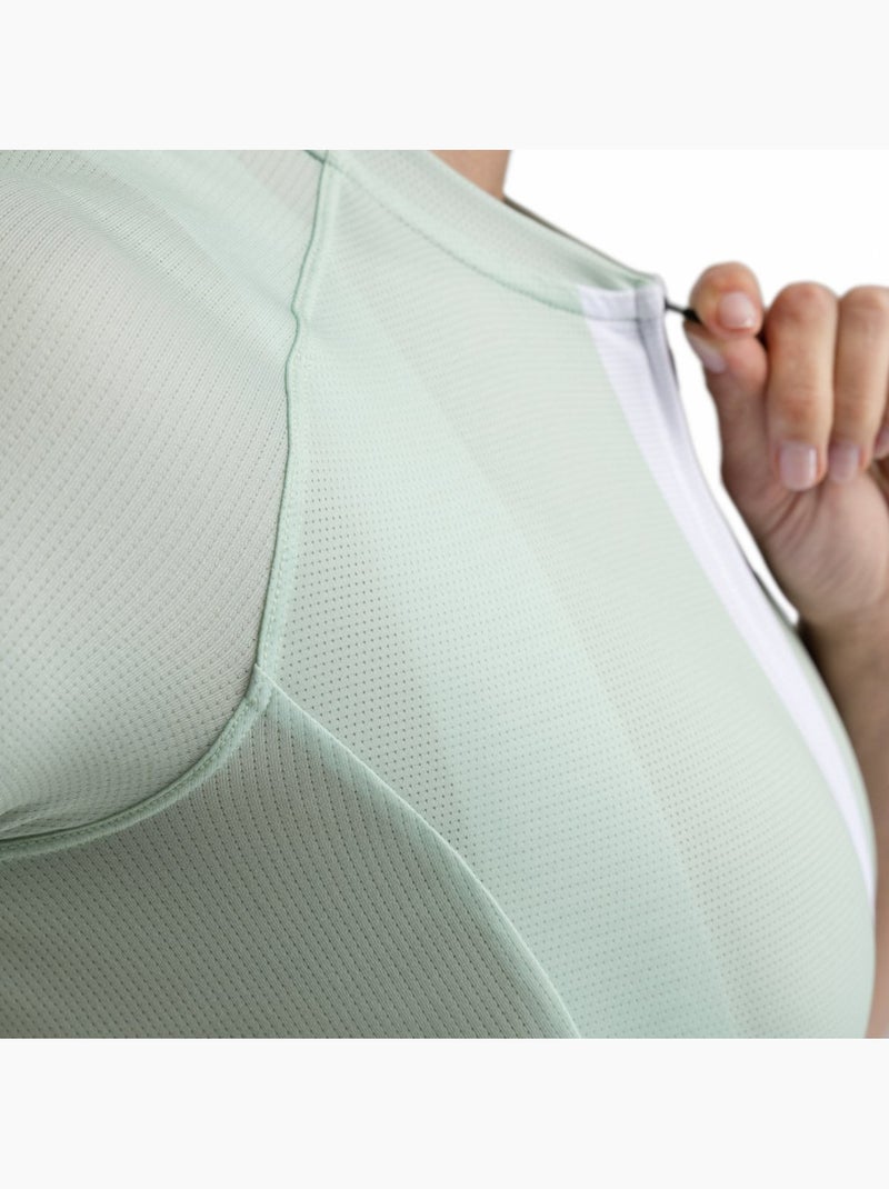 Maglia da ciclismo ultraleggera da donna ciclismo donna m3 senda Grigio verde - Kiabi