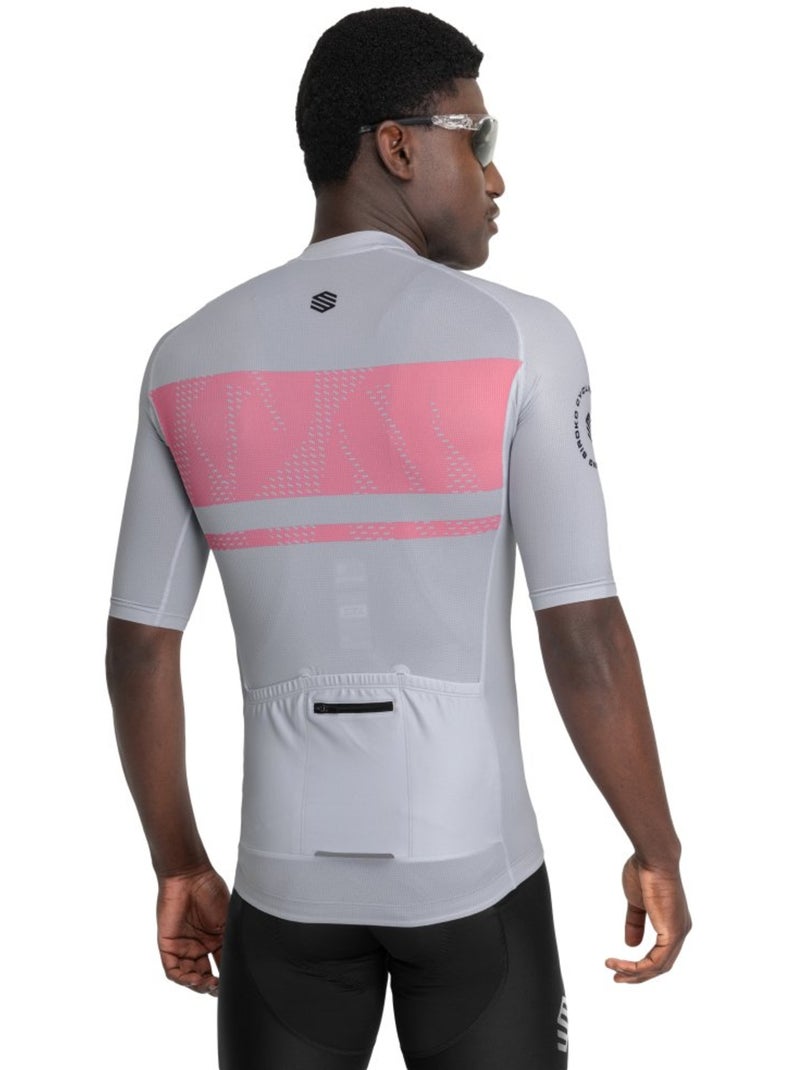 Maglia da ciclismo ultraleggera da uomo ciclismo uomo m3 cadence Bianco Grigio - Kiabi