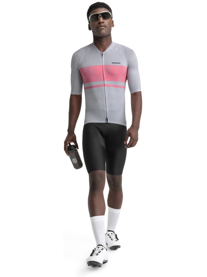 Maglia da ciclismo ultraleggera da uomo ciclismo uomo m3 cadence Bianco Grigio - Kiabi