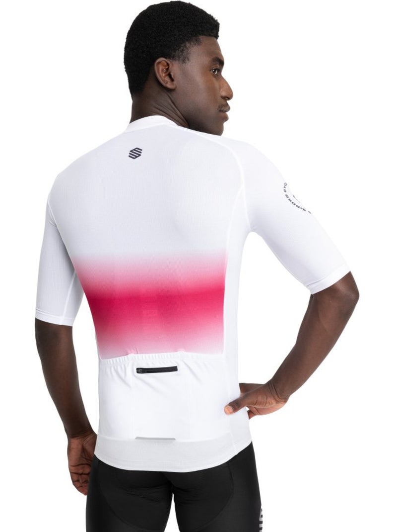 Maglia da ciclismo ultraleggera da uomo ciclismo uomo m3 dawn Bianco - Kiabi