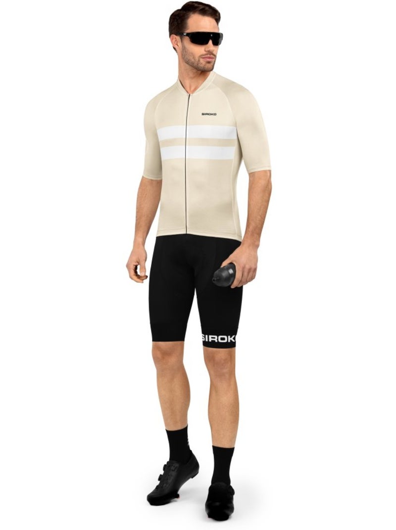 Maglia da ciclismo ultraleggera da uomo ciclismo uomo m3 swift Beige - Kiabi