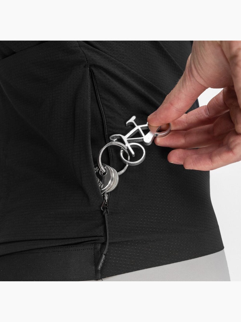 Maglia da ciclismo ultraleggera da uomo ciclismo uomo srx ii vulture Nero - Kiabi