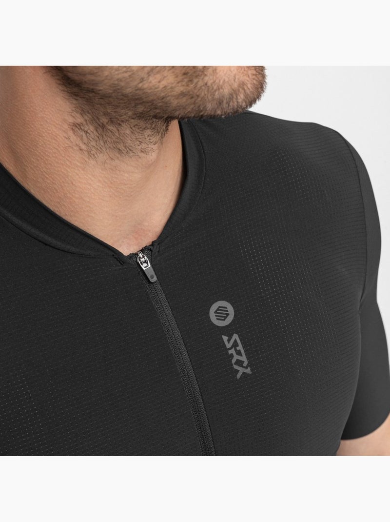 Maglia da ciclismo ultraleggera da uomo ciclismo uomo srx ii vulture Nero - Kiabi