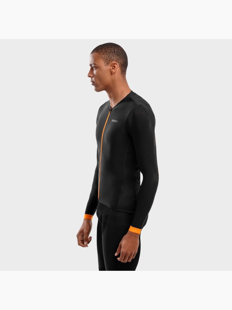 Maglia da ciclismo ultraleggera da uomo ciclismo uomo srx roselend Nero - Kiabi