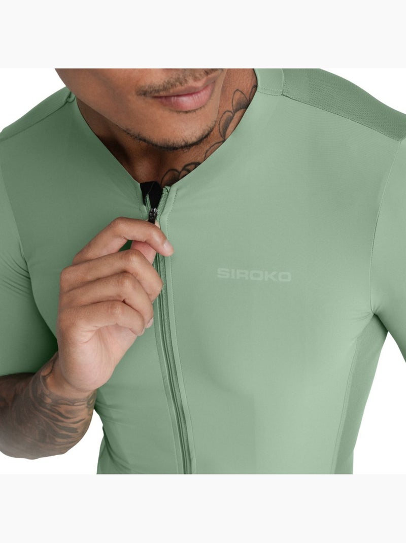 Maglia da ciclismo ultraleggera da uomo ciclismo uomo srx stage Verde oliva - Kiabi