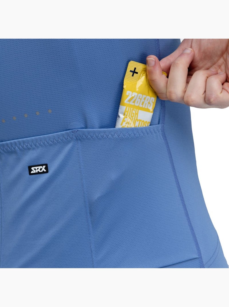 Maglia da ciclismo ultraleggera da uomo ciclismo uomo srx tirreno Blu marino - Kiabi