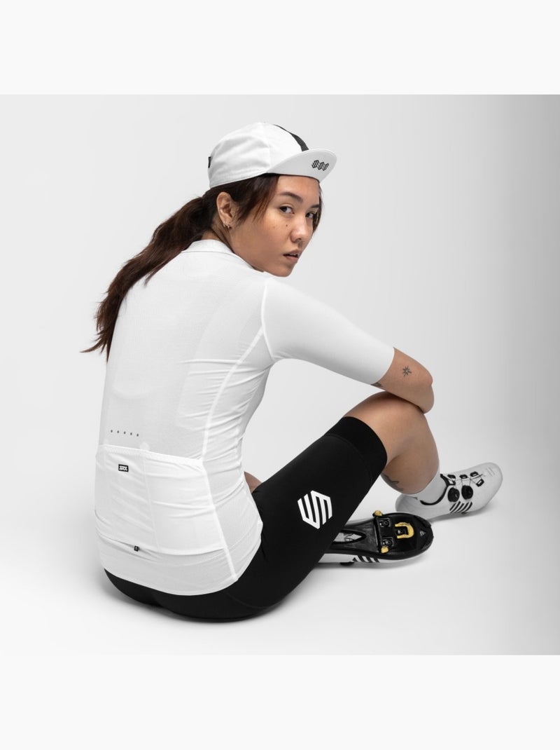 Maglia da ciclismo ultraleggera donna ciclismo donna srx airy Bianco - Kiabi