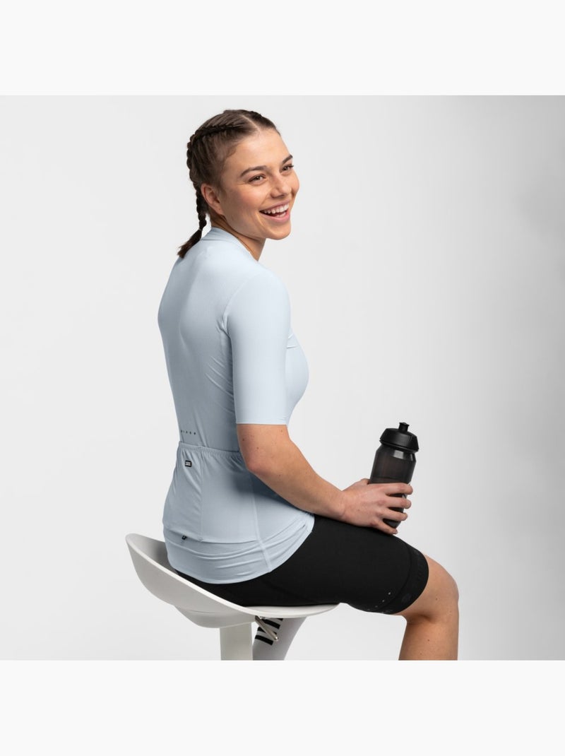 Maglia da ciclismo ultraleggera donna ciclismo donna srx costa Blu chiaro - Kiabi