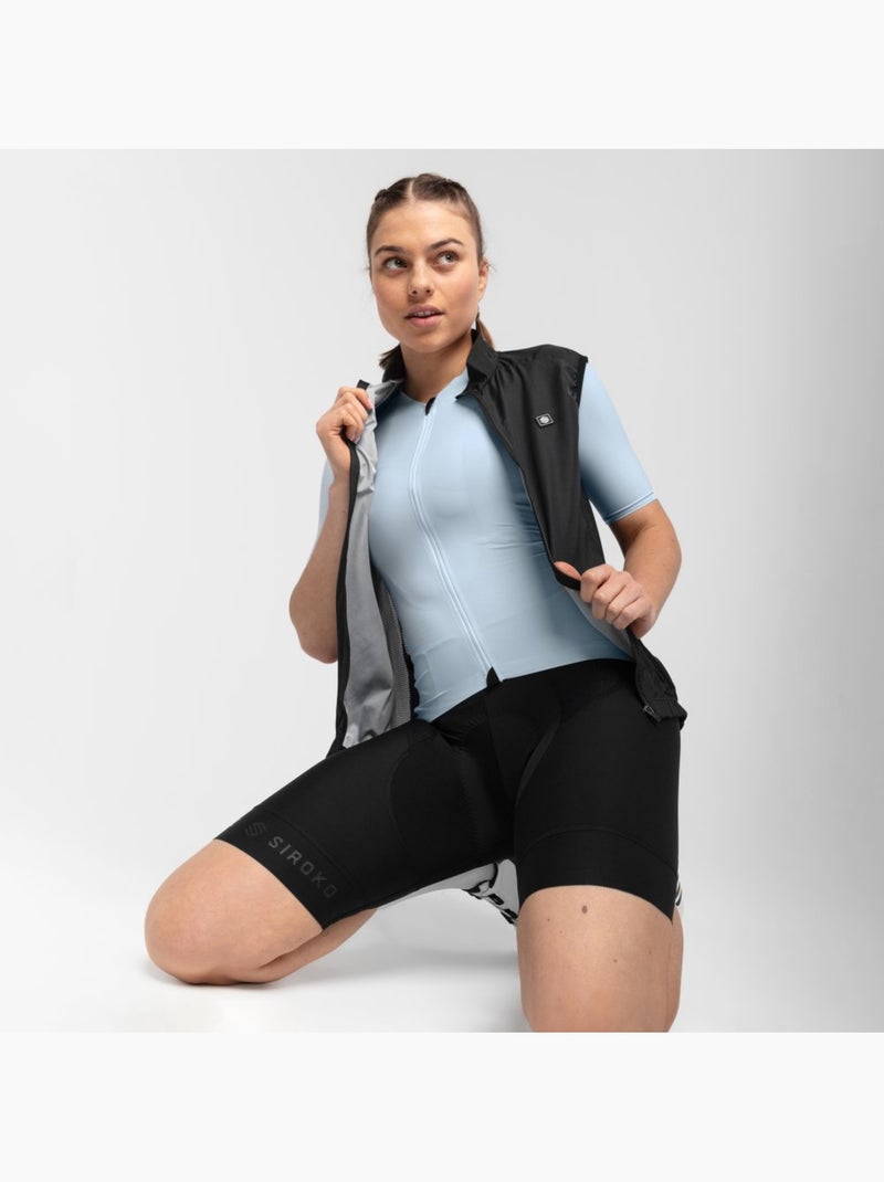 Maglia da ciclismo ultraleggera donna ciclismo donna srx costa Blu chiaro - Kiabi
