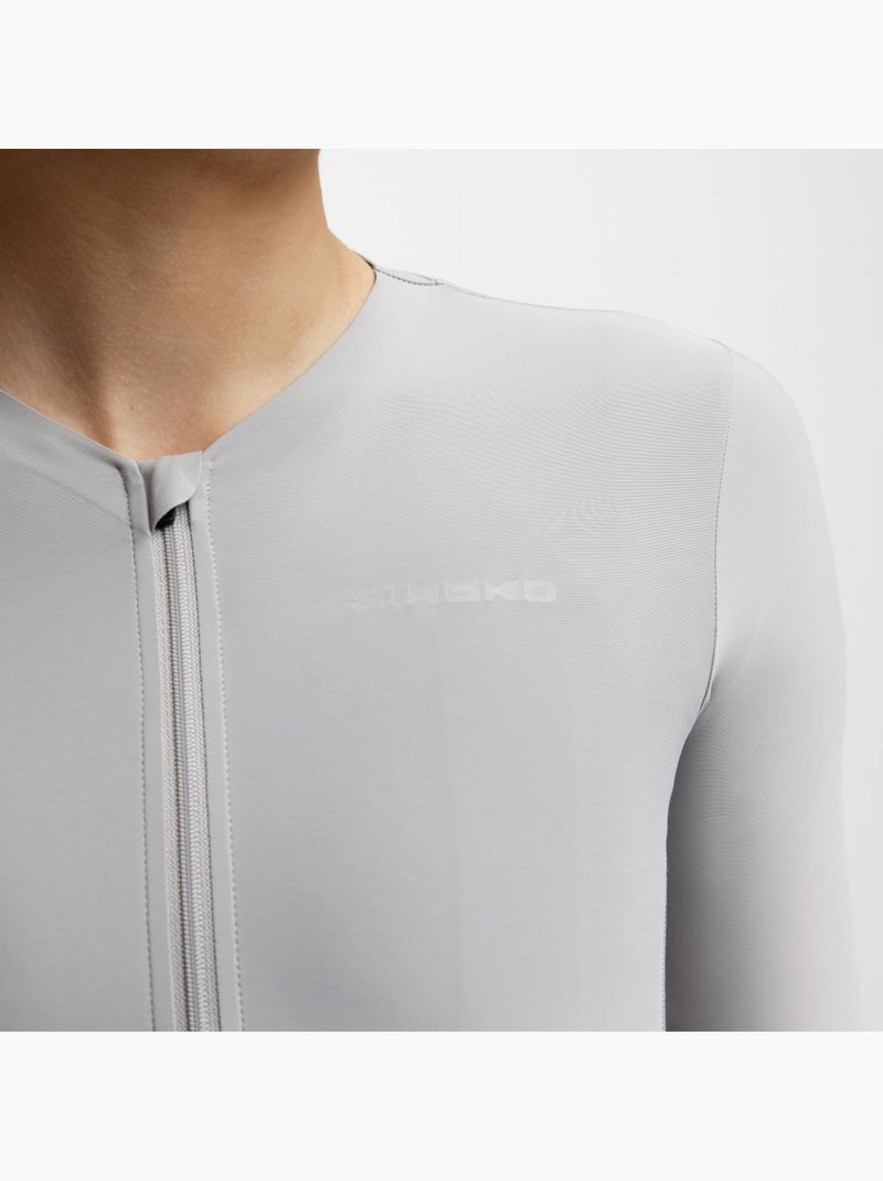Maglia da ciclismo ultraleggera donna ciclismo donna srx cotos-w Bianco Grigio - Kiabi