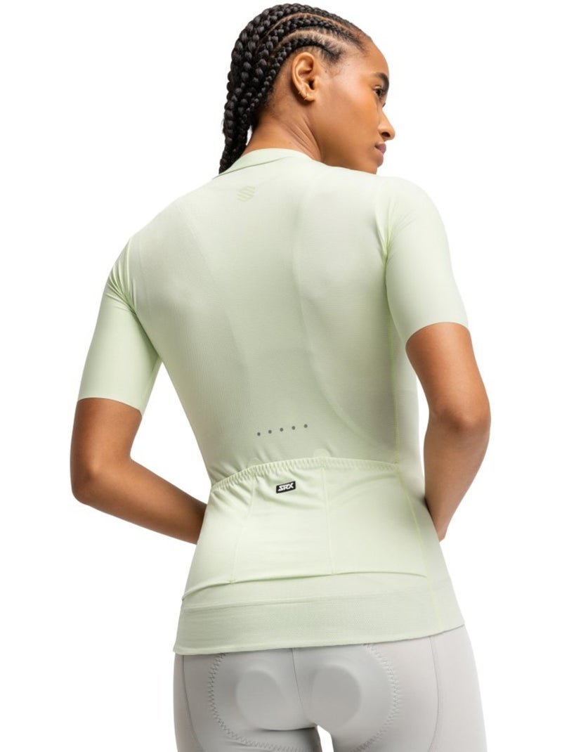 Maglia da ciclismo ultraleggera donna ciclismo donna srx éland Verde - Kiabi