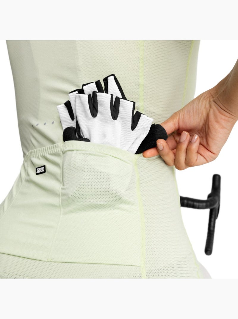 Maglia da ciclismo ultraleggera donna ciclismo donna srx éland Verde - Kiabi