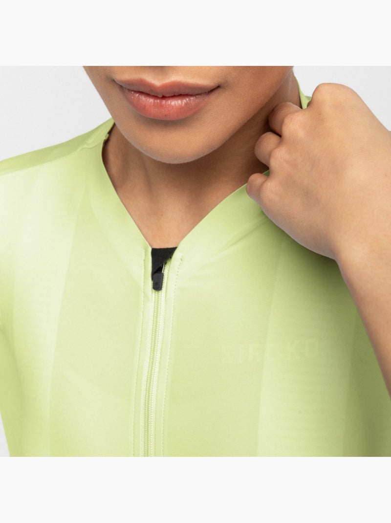 Maglia da ciclismo ultraleggera donna ciclismo donna srx grenoble Verde - Kiabi