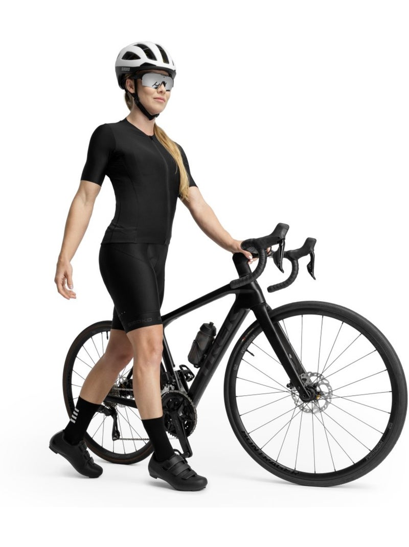 Maglia da ciclismo ultraleggera donna ciclismo donna srx lysá Nero - Kiabi