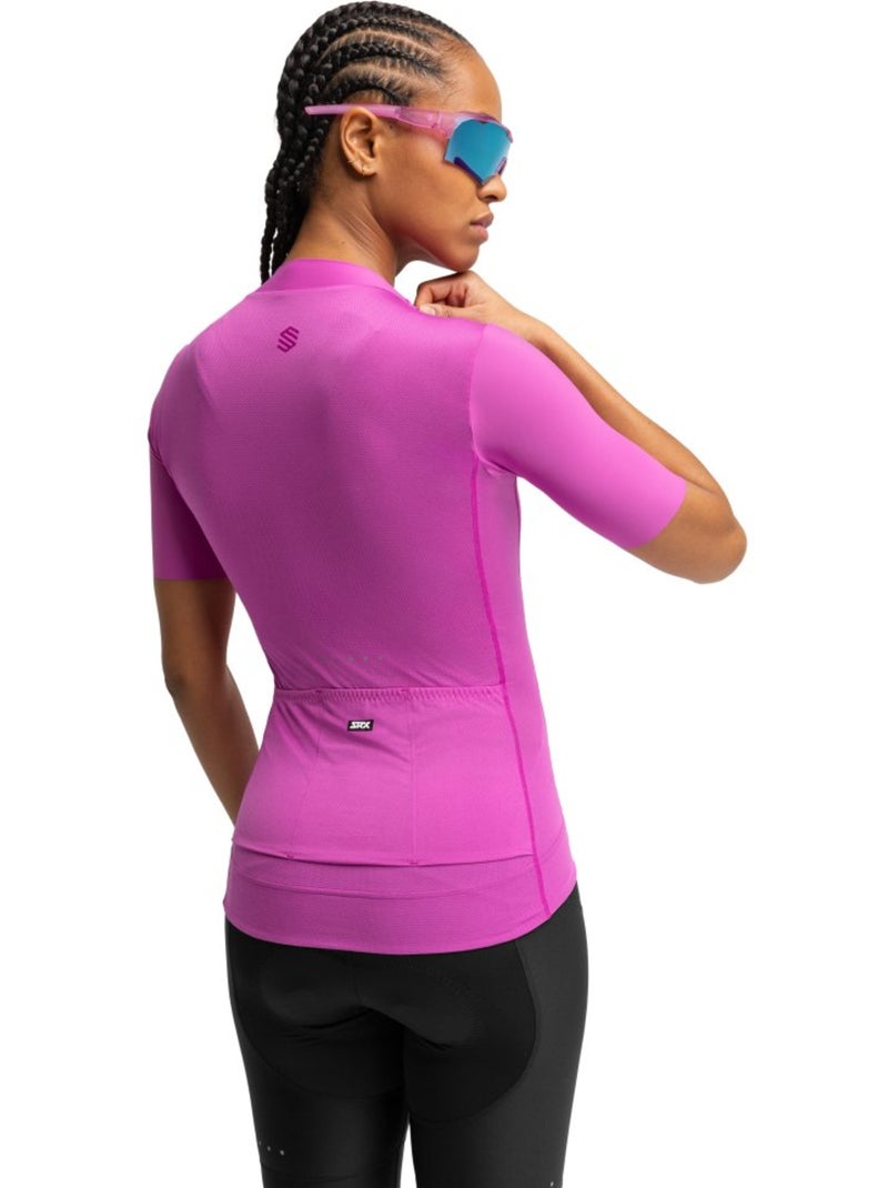 Maglia da ciclismo ultraleggera donna ciclismo donna srx senra Rosa - Kiabi