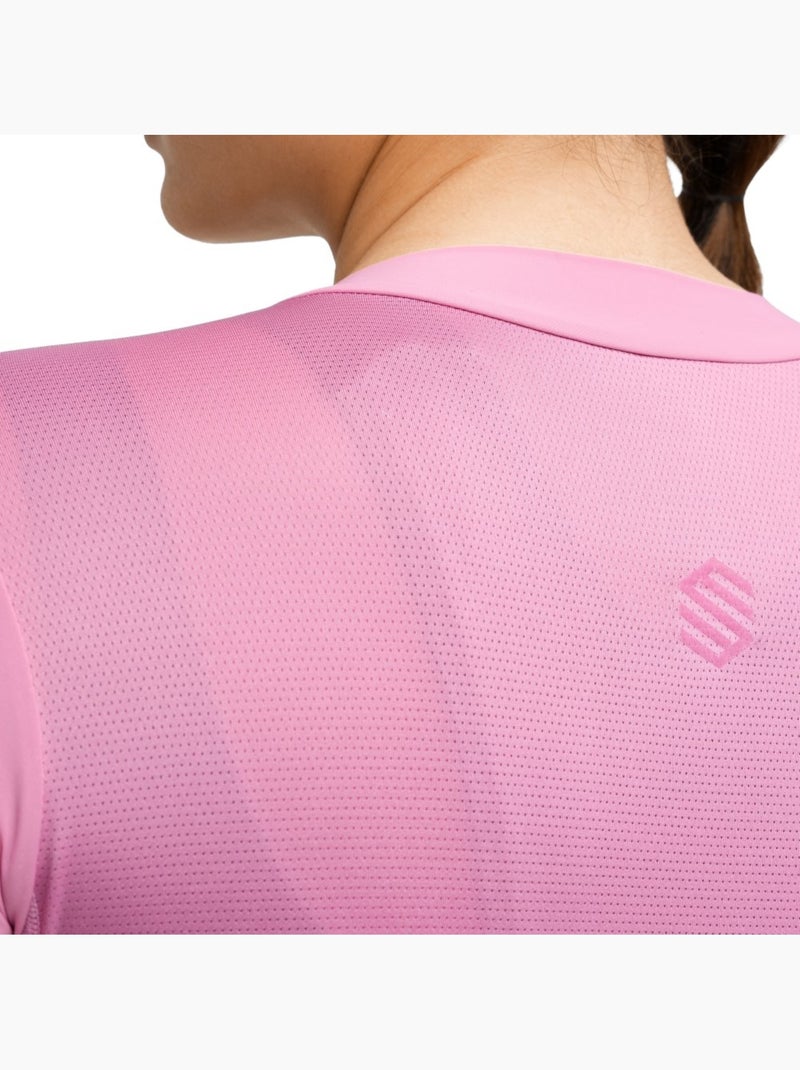 Maglia da ciclismo ultraleggera donna ciclismo donna srx silvretta-w Rosa - Kiabi