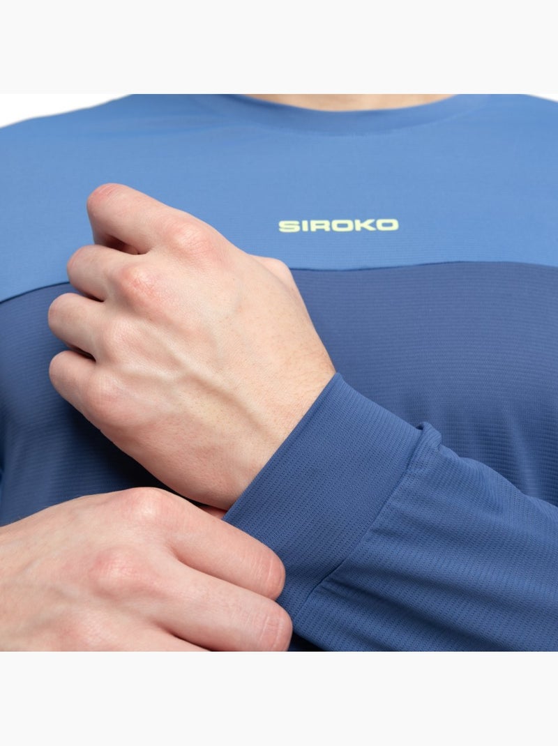 Maglia da mtb a maniche lunghe da uomo ciclismo uomo mtb endo Blu - Kiabi