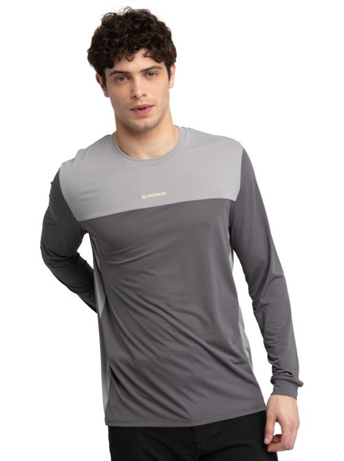 Maglia da mtb a maniche lunghe da uomo ciclismo uomo mtb endo gray - Kiabi