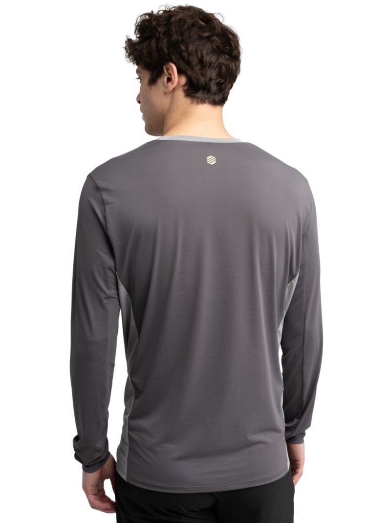 Maglia da mtb a maniche lunghe da uomo ciclismo uomo mtb endo gray Bianco Grigio - Kiabi