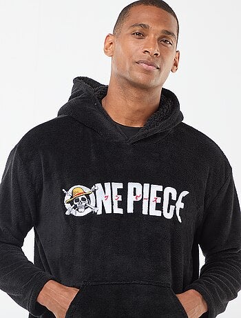 Maglia da notte 'One piece' con cappuccio
