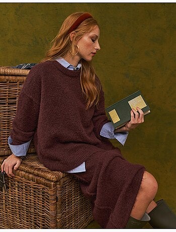 Maglia effetto mohair, mo fashion