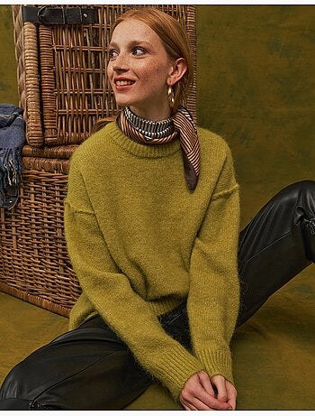 Maglia effetto mohair, mo fashion