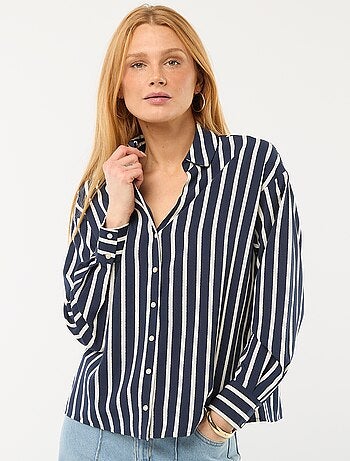 Maglione a girocollo in costina unita