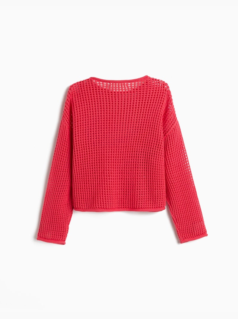 Maglia in crochet, MO Fashion Rosa - Kiabi