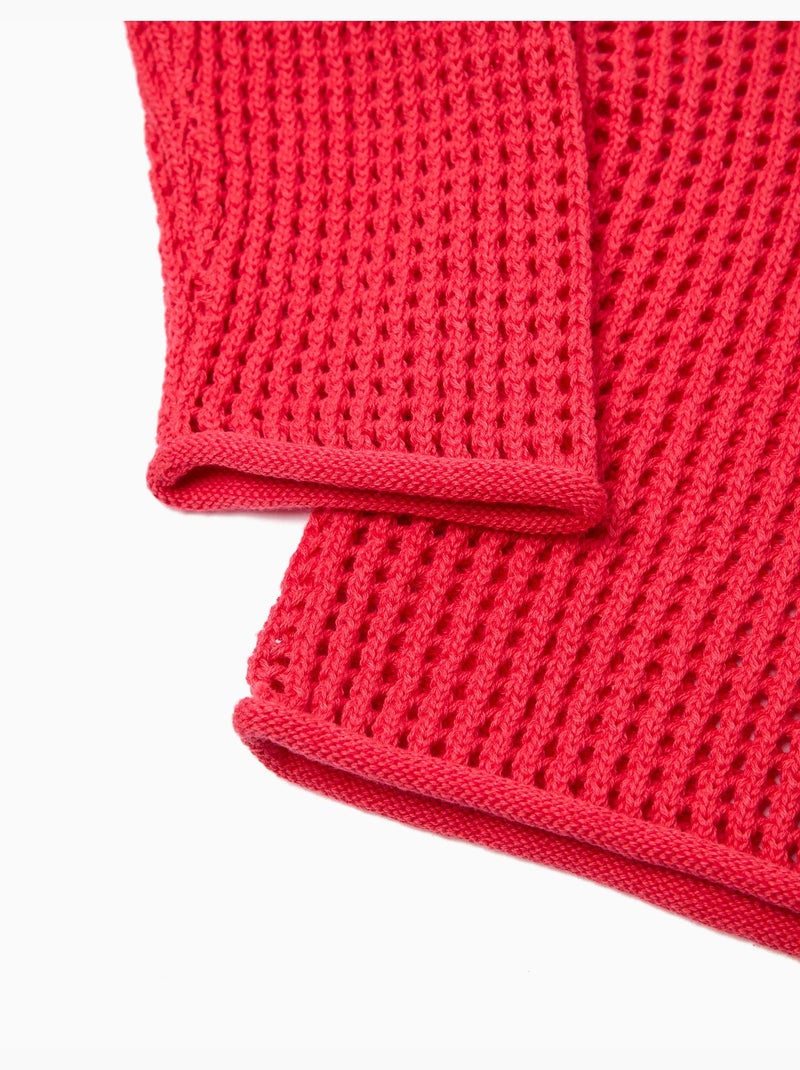 Maglia in crochet, MO Fashion Rosa - Kiabi