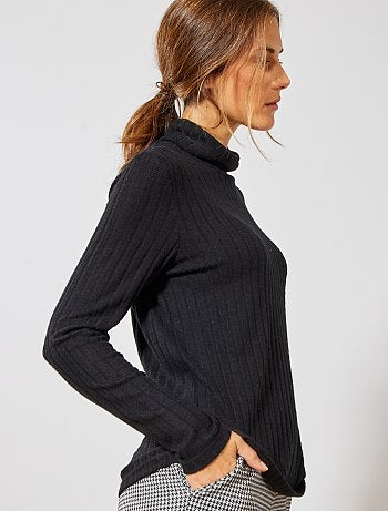 Maglia in maglia a coste morbida - Kiabi