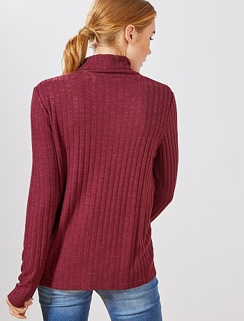 Maglia in maglia a coste morbida - Kiabi