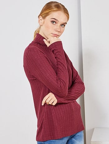 Maglia in maglia a coste morbida - Kiabi