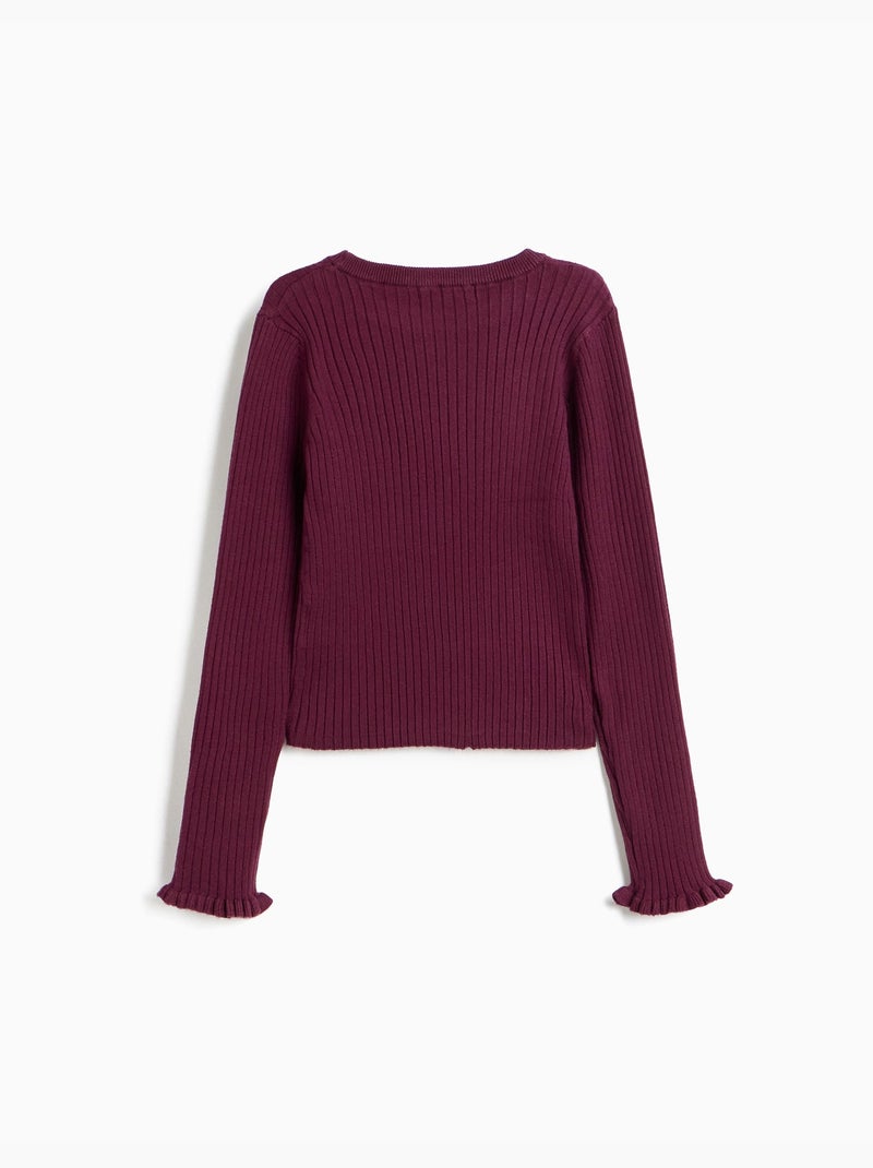Maglia in maglia, mo fashion Viola - Kiabi