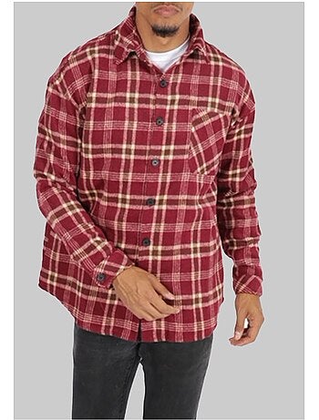 Maglia in pile a quadri Kebello