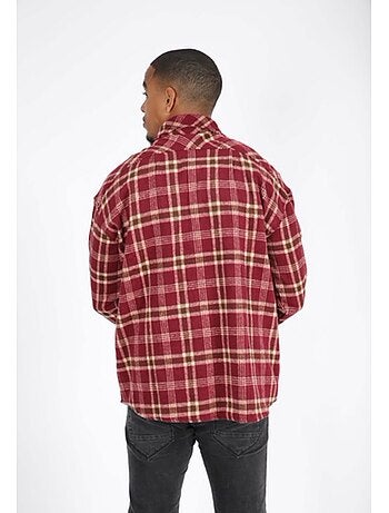 Maglia in pile a quadri Kebello