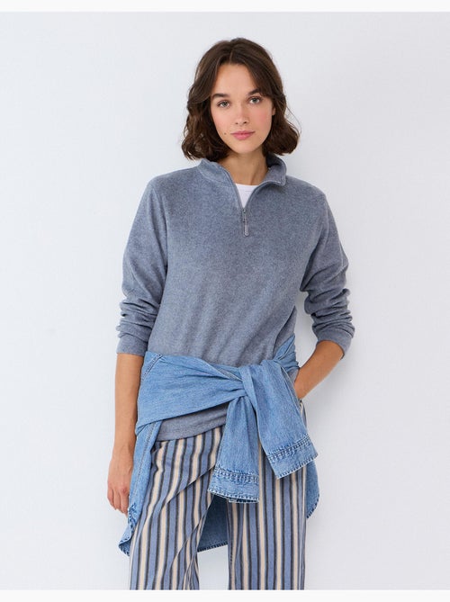 Maglia in pile, mo fashion - Kiabi Maglia in pile, mo fashion - Kiabi