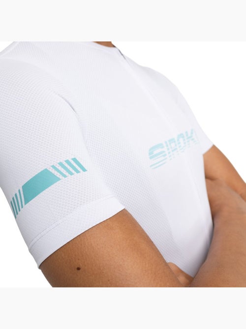 Maglia in rete da ciclismo a maniche corte da donna ciclismo donna m8 luna - Kiabi Maglia in rete da ciclismo a maniche corte da donna ciclismo donna m8 luna - Kiabi