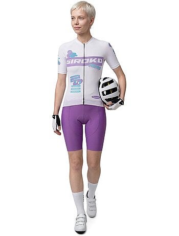 Maglia in rete da ciclismo a maniche corte da donna ciclismo donna m8-w nrc whit