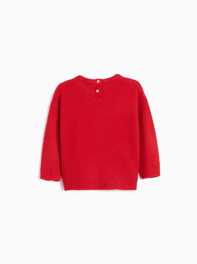 Maglia in tricot, mo fashion Rosso - Kiabi
