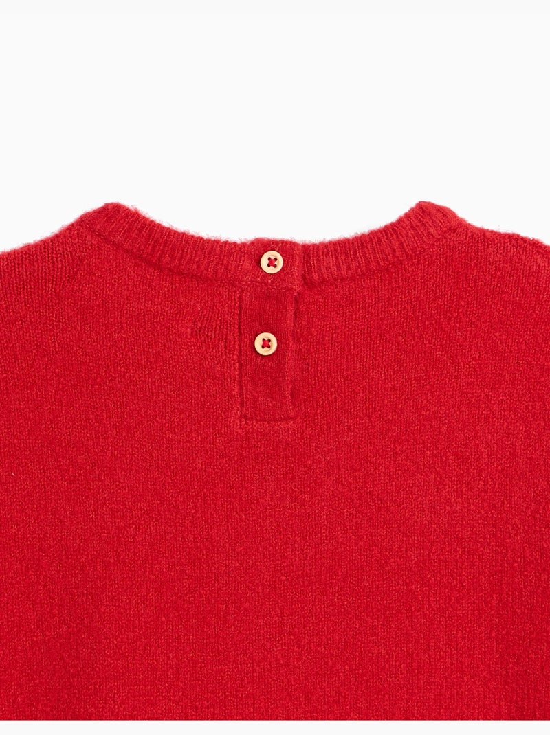 Maglia in tricot, mo fashion Rosso - Kiabi