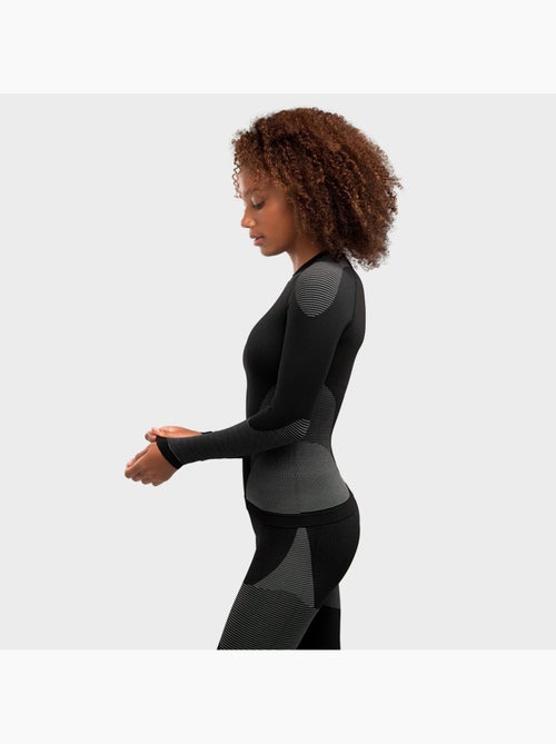 Maglia intima a compressione donna sport invernali donna drystone - Kiabi Maglia intima a compressione donna sport invernali donna drystone - Kiabi