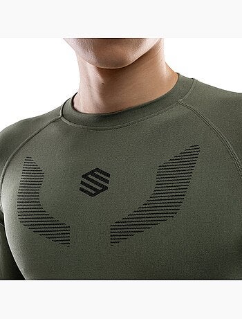 Maglia intima a compressione uomo sport invernali uomo pretzel