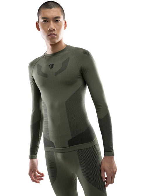 Maglia intima a compressione uomo sport invernali uomo pretzel - Kiabi