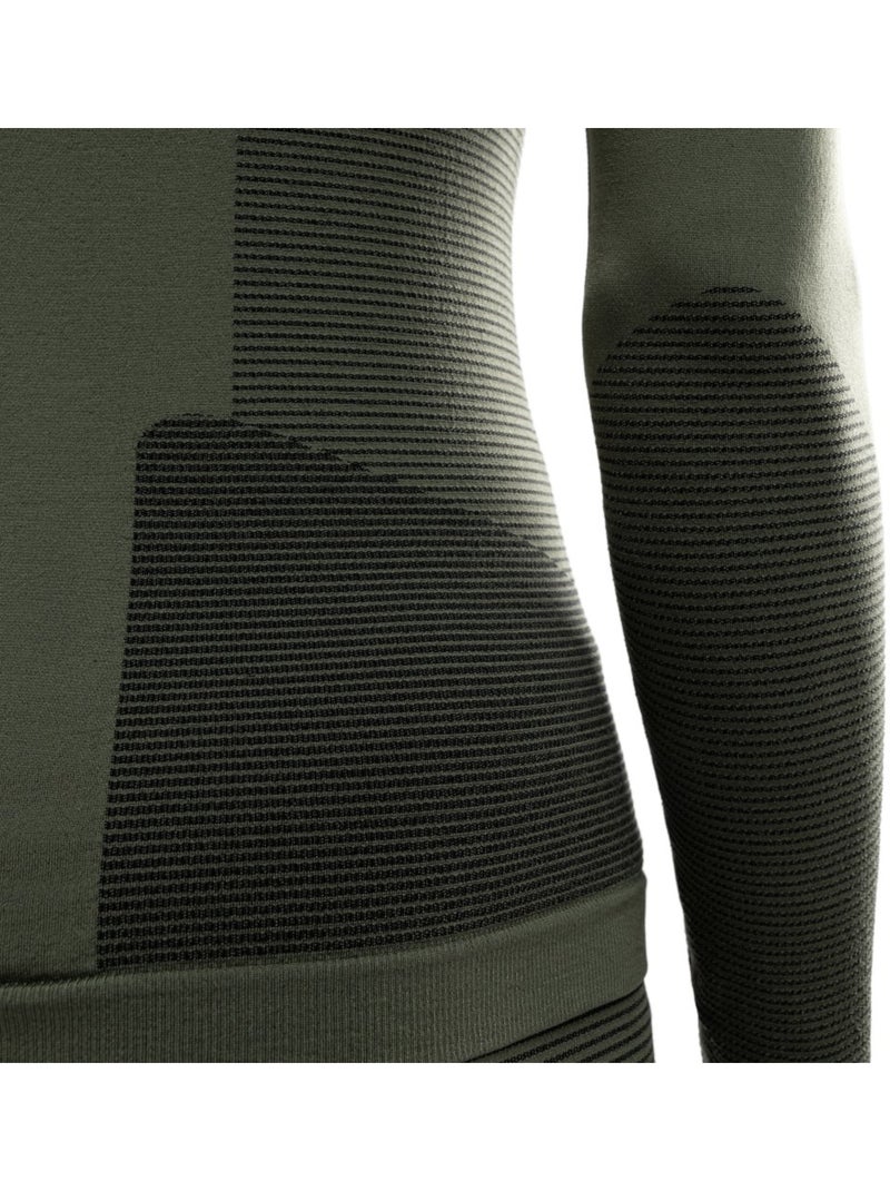 Maglia intima a compressione uomo sport invernali uomo pretzel Verde - Kiabi