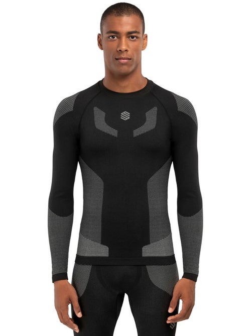 Maglia intima a compressione uomo sport invernali uomo snow dune - Kiabi Maglia intima a compressione uomo sport invernali uomo snow dune - Kiabi
