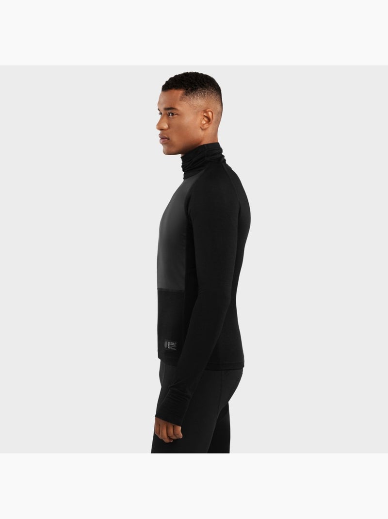 Maglia intima antivento da uomo ciclismo uomo srx denali Nero - Kiabi