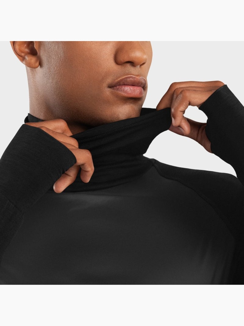 Maglia intima antivento da uomo ciclismo uomo srx denali Nero - Kiabi