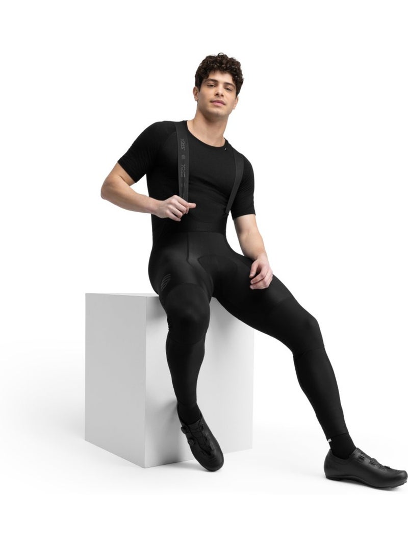 Maglia intima da ciclismo in lana uomo ciclismo uomo srx  ice Nero - Kiabi