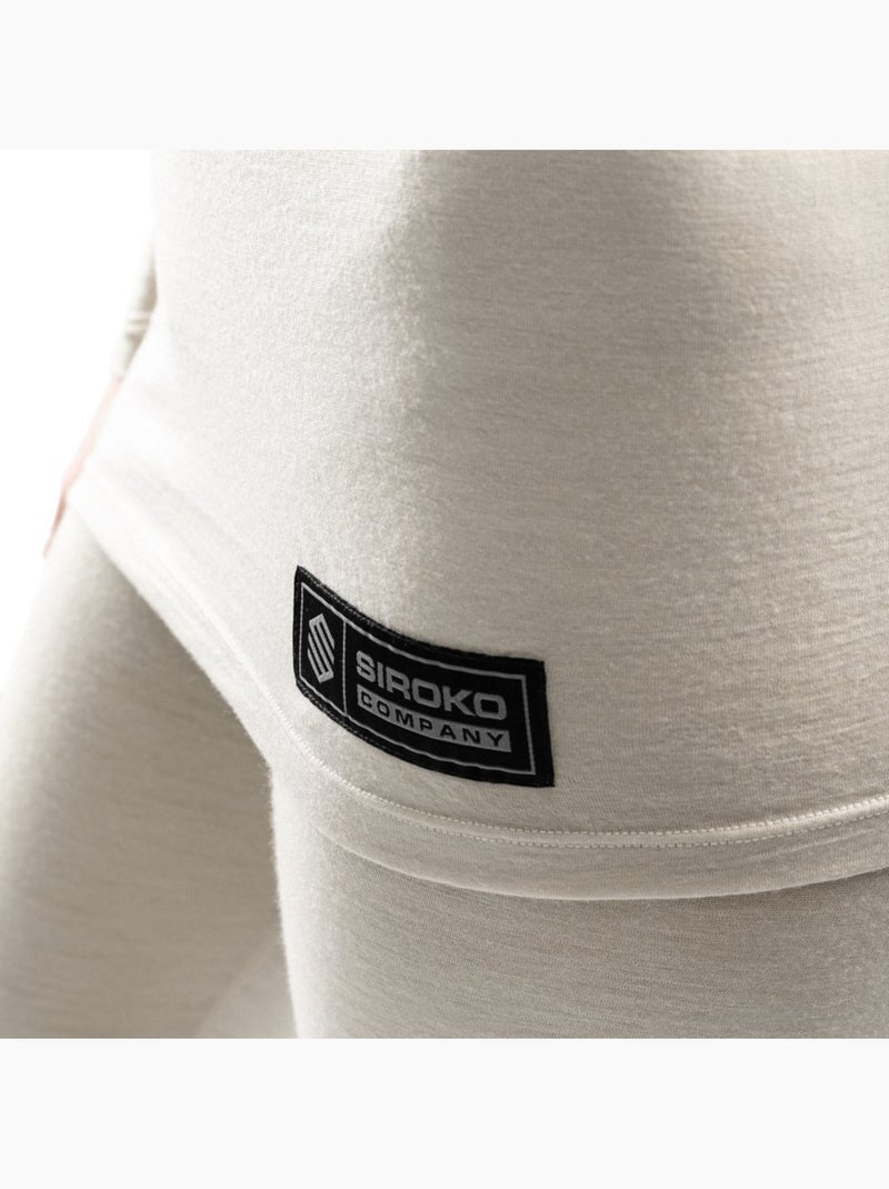 Maglia intima in lana donna sport invernali donna srx silt Beige - Kiabi